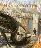 obálka: Harry Potter 4 a Ohnivá čaša – Ilustrovaná edícia