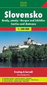 obálka: Hrady a zámky Slovenska měkká 1:500 000