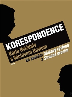 obálka: KORESPONDENCE KARLA HVÍŽĎALY S VÁCLAVEM HAVLEM