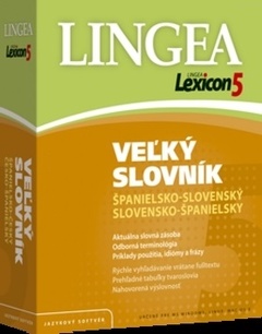 obálka: Lingea Lexicon5- Veľký slovník španielsko-slovenský / slovensko-španielsky