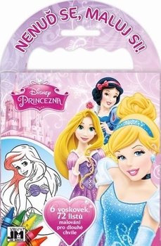 obálka: Princezny - Omalovánky na cesty