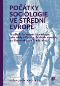 obálka: Počátky sociologie ve střední Evropě