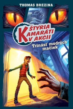 obálka: Štyria kamaráti v akcii: Trinásť modrých mačiek