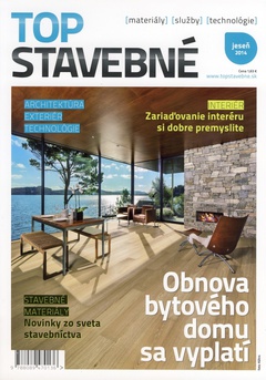 obálka: Top stavebné materiály, služby, technológie jeseň 2014