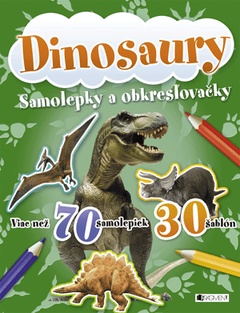 obálka: Dinosaury – samolepky a obkresľovačky