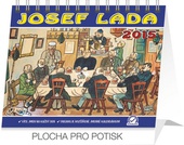obálka: Josef Lada V hospodě Praktik - stolní kalendář 2015