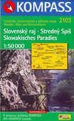 obálka: Slovenský raj Stredný Spiš 1:50 000