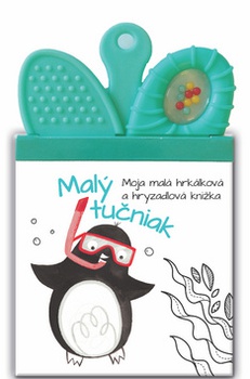 obálka: Moja malá hrkálková a hryzadlová knižka Malý Tučniak