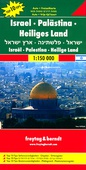 obálka: Izrael, Palestína, Svätá zem 1:150 000 automapa