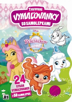 obálka: Tvarované vymaľovanky/ Zvieratká z paláca