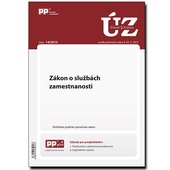 obálka: UZZ 14/2015 Zákon o službách zamestnanosti