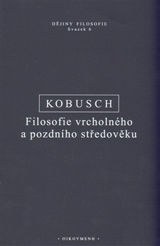 obálka: Filosofie vrcholného a pozdního středověku