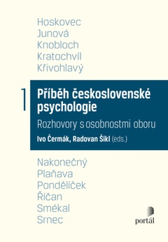 obálka: Příběh československé psychologie I.