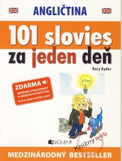 obálka: 101 slovies za jeden deň – angličtina