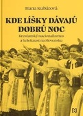 obálka: Kde líšky dávajú dobrú noc