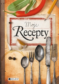 obálka: Moje recepty - zápisník
