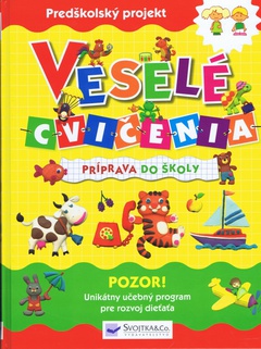 obálka: Veselé cvičenia - príprava do školy