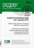 obálka: PMPP 2-3/2015 Zvýšenie minimálnej mzdy od 1.januára 2015