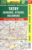 obálka: Tatry - Západné, Vysoké, Belianske 1:40 000