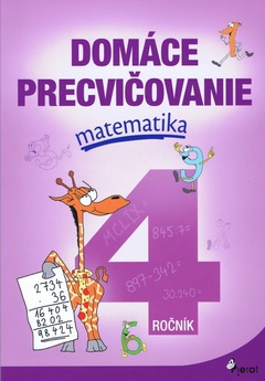 obálka: Domáce precvičovanie matematika 4.ročník