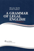 obálka: A Grammar of Legal English