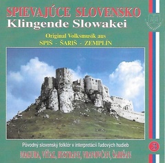 obálka: Ľudové piesne Východné Slovensko- Spievajúce Slovensko 3
