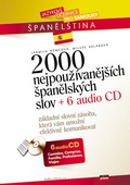 obálka: 2000 nejpoužívanějších španělských slov + 6 CD