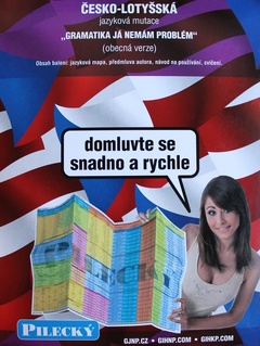 obálka: Česko-lotyšská jazyková mutace