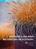obálka: Záhradná a krajinná architektúra na Slovensku