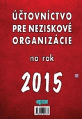 obálka: Účtovníctvo pre neziskové organizácie na rok 2015