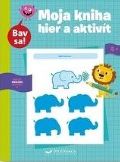 obálka: Moja kniha hier a aktivít 4+