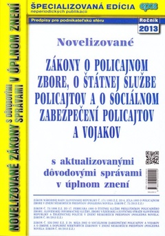 obálka: Zákony o policajnom zbore