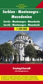 obálka: Srbsko, Čierna hora, Macedónie  1:500 000 automapa