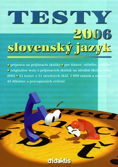 obálka: Testy 2006 slovenský jazyk