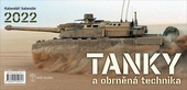 obálka: Tanky a obrněná technika Kalendář/kalendár 2022