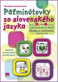 obálka: Päťminútovky zo slovenského jazyka pre 3. - 4. ročník základných škôl