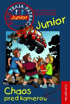 obálka: Chaos pred kamerou - Traja pátrači Junior 2