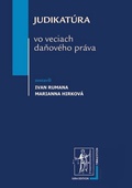 obálka: Judikatúra vo veciach daňového práva