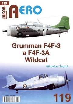 obálka: AERO 119 Grumman F4F-3 a F4F-3A