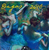 obálka: Edgar Degas - nástěnný kalendář 2016