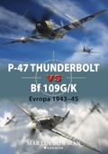 obálka: P–47 Thunderbolt vs Bf 109G/K - Evropa 1943–45