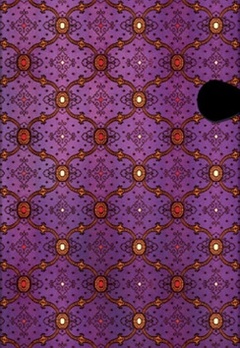obálka: Diář French Ornate Violet 2015 VER