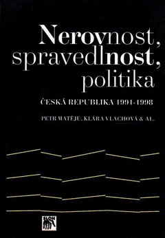 obálka: Nerovnost, spravedlnost, politika