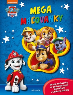 obálka: Labková patrola - Mega maľovanky