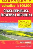 obálka: Autoatlas Česká republika, Slovenská republika 1:100 000