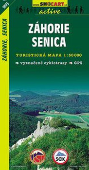 obálka: Záhorie, Seninca 1:50 000