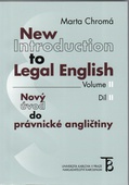 obálka: New Introduction to Legal English - Volume II