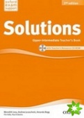 obálka: Maturita Solutions Upper-intermediate Teacher's Book with Teacher's resource CD