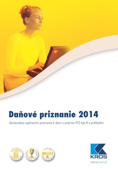 obálka: Daňové priznanie 2014