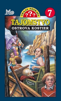obálka: Tajomstvo ostrova kostier - Traja pátrači